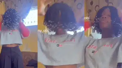 Lady flaunts expensive braided wig her sister got from online vendor