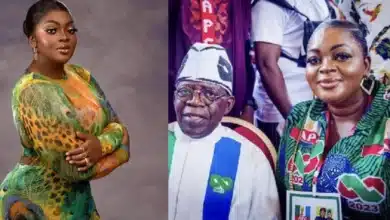 Netizens rain curses on Eniola Badmus for praising Tinubu and his administration