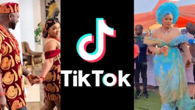 Nigerian lady finds love on TikTok, romance ends in marriage