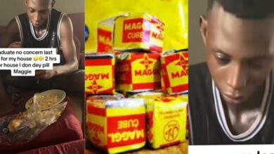 Nigerian graduate with BSc in English and Literacy Studies laments as his mother orders him to peel seasoning cubes