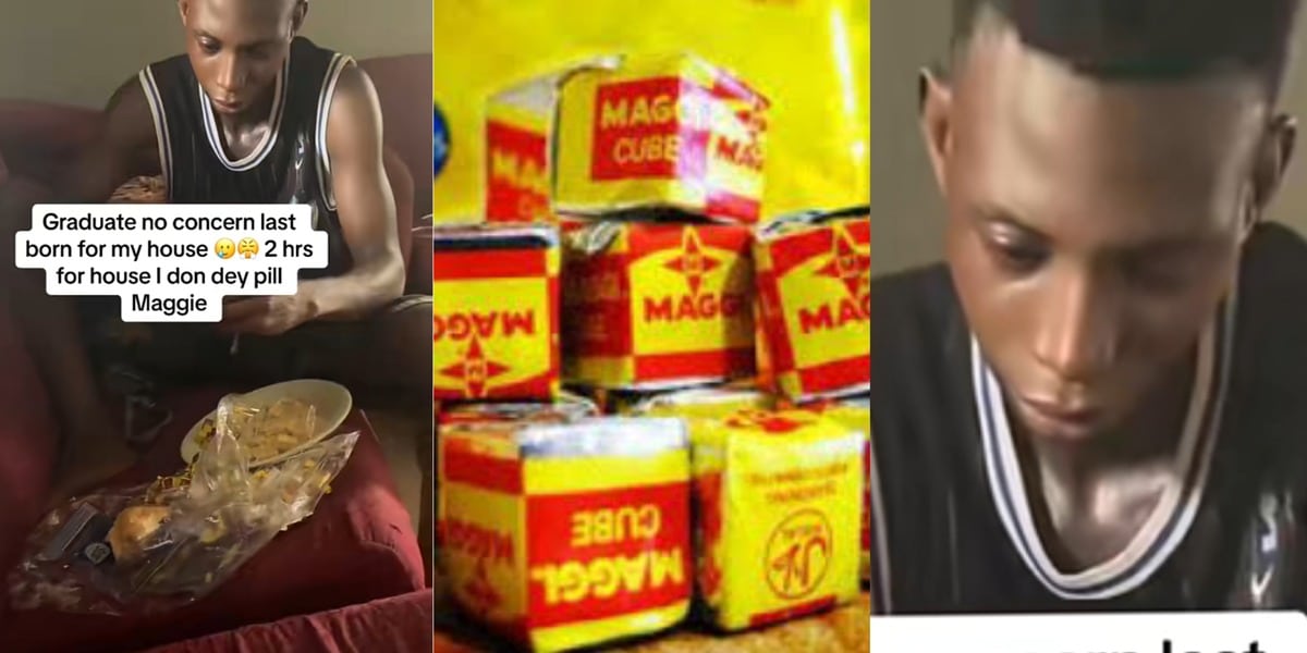 Graduate laments as mother orders him to peel seasoning cubes despite his degree