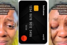 Nigerian woman expresses sadness, begs social media for photos of ATM card, front and back
