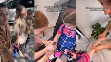 4-year-old girl gets permanent hand tattoo ahead of 5th birthday