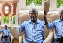 Netizens react as man celebrates agile-looking dad as he turns 101