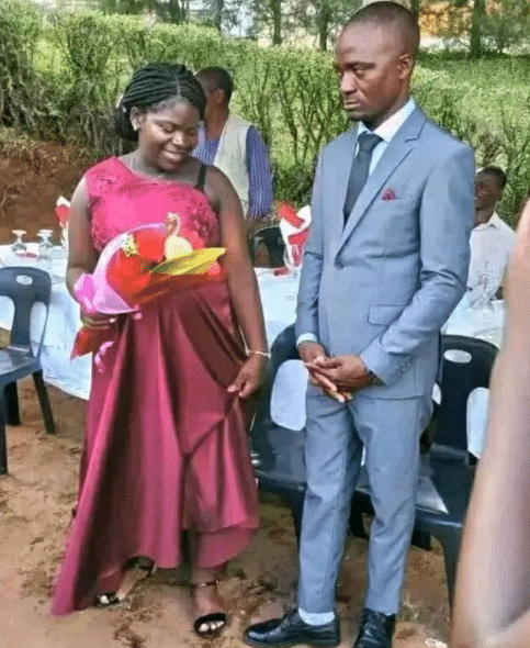 Photo of heartbroken man forced to marry lady against his will due to unexpected pregnancy causes buzz online
