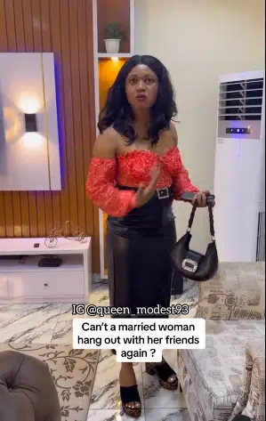 Man confronts wife, bars her from ladies’ hangout