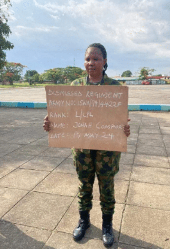 Drama as female soldier robs Army General's wife, steals N35 million worth of jewelry