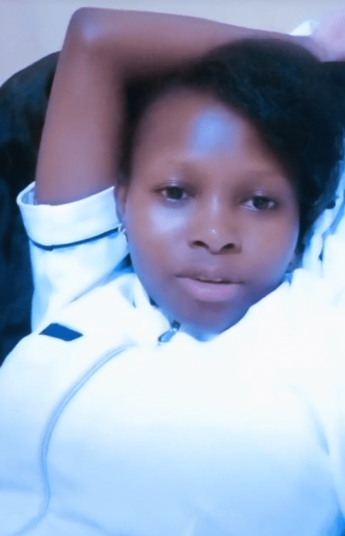 Moment rats invade a lady's room