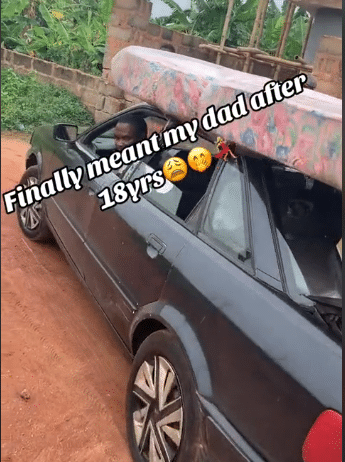 Man who spent 18 years in Europe stuns many as he returns home with foam