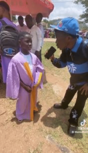 Photos of little boy in university matriculation gown causes buzz online
