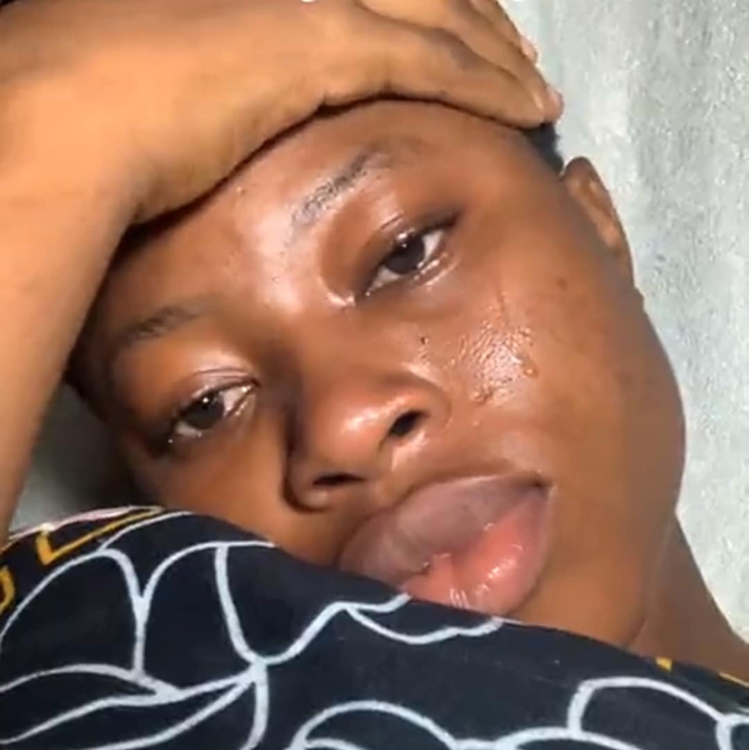 Nigerian lady cries out in pain as genotype test results end relationship