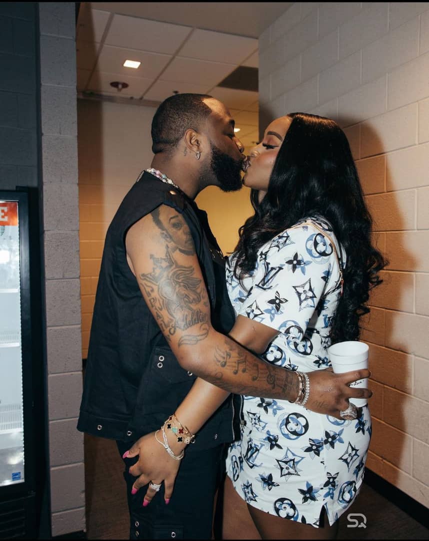 Davido and wife, Chioma