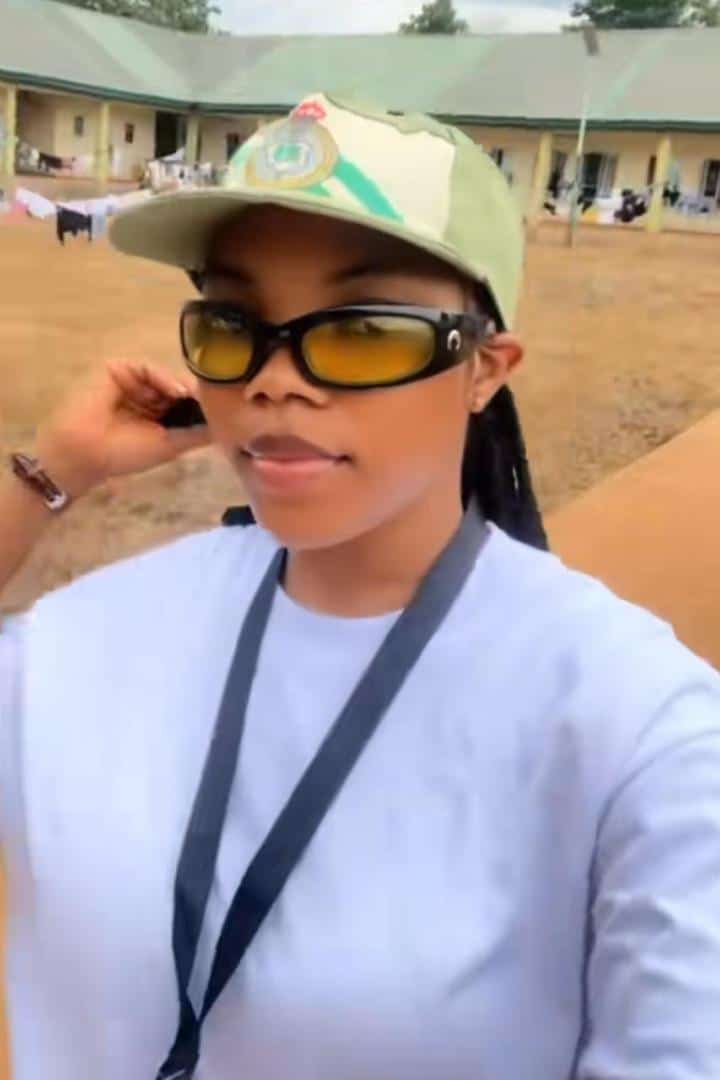 Corper reveals how 'pretty girl privilege' fed her for free on camp