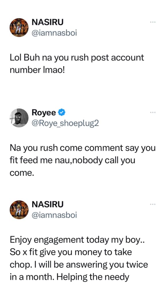 Nasboi clashes with troll over Burna Boy's verse in new song