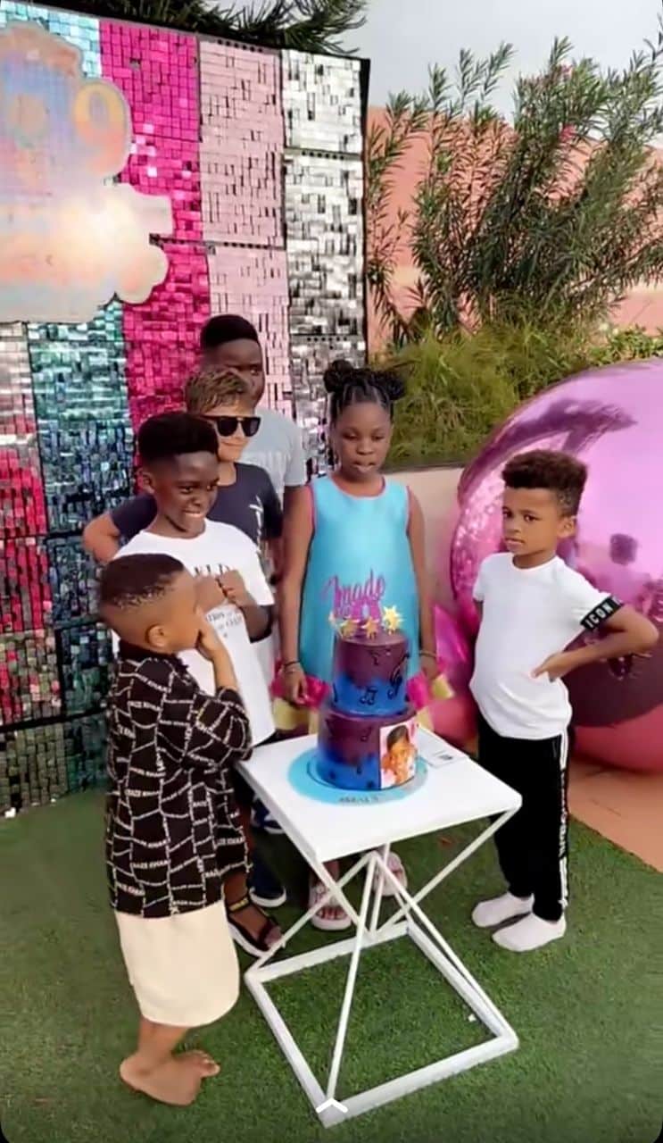 Sophia Momodu throws birthday party for Imade, Davido absent