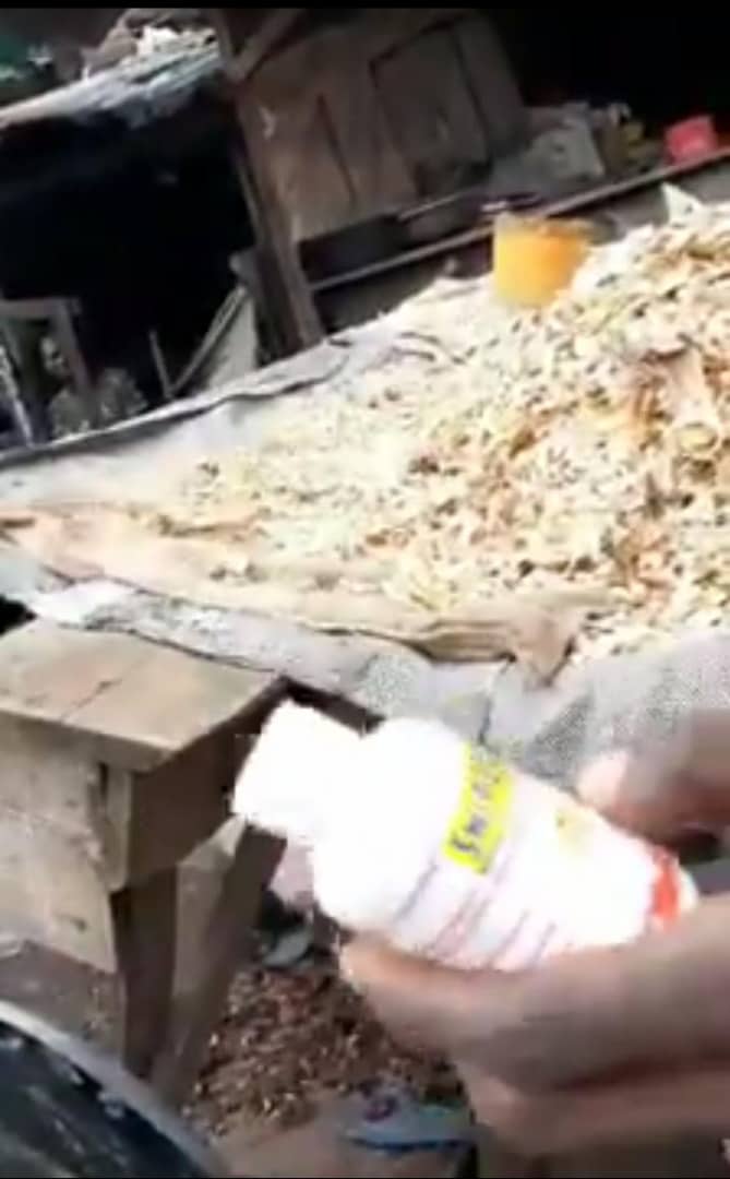 Horrifying moment lady confronts trader for adding sniper to stockfish