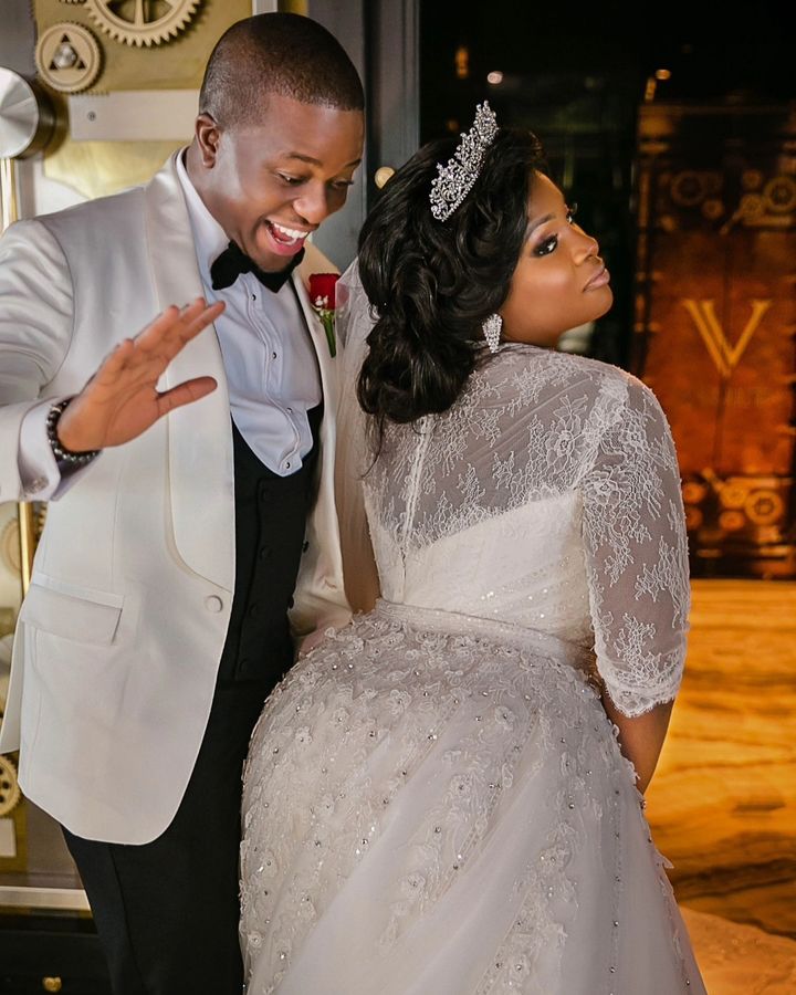 Toolz and her huisband 8th wedding anniversary
