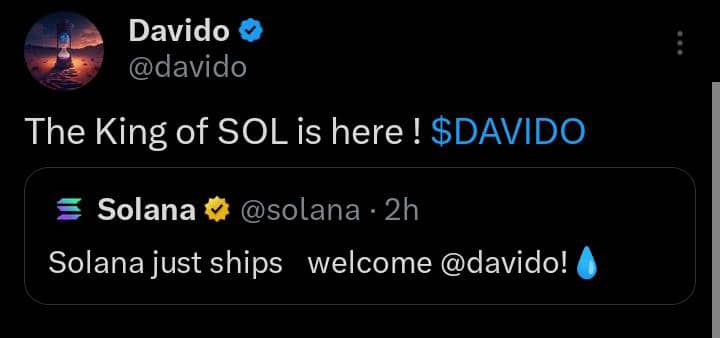 Jubilations as Davido launches his meme coin