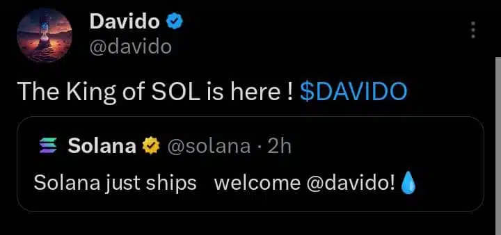Jubilations as Davido launches his meme coin