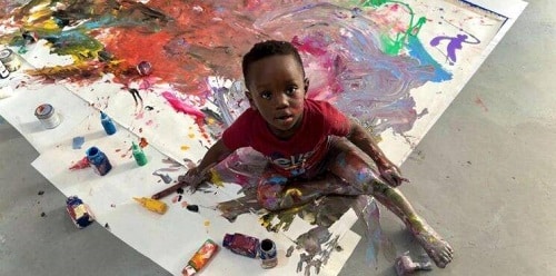 GWR: 1-year-old Ghanaian child becomes Guinness World Records’ youngest male artist