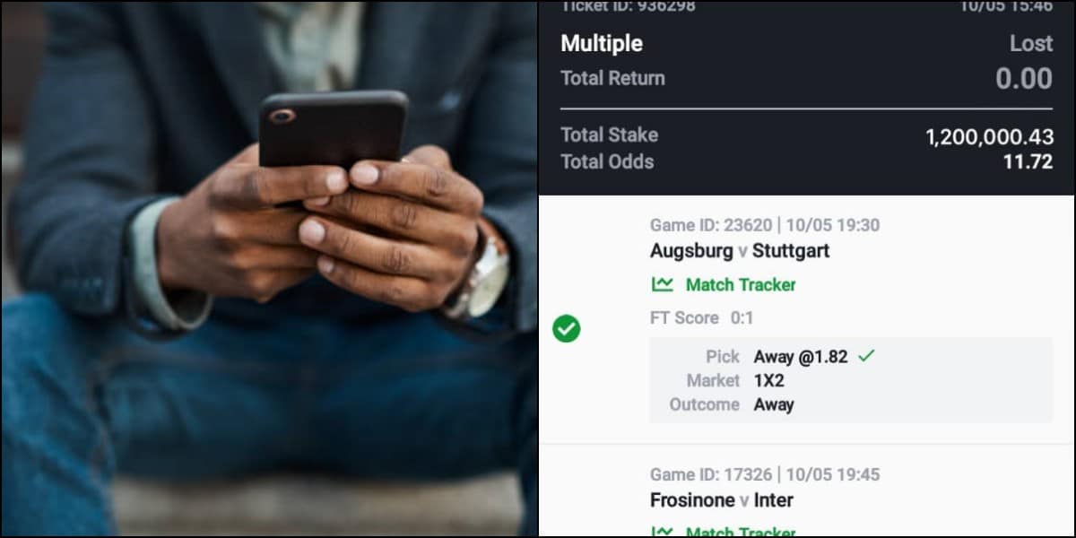 Man uses N1.2M father gave him to pay his school fees to play bet