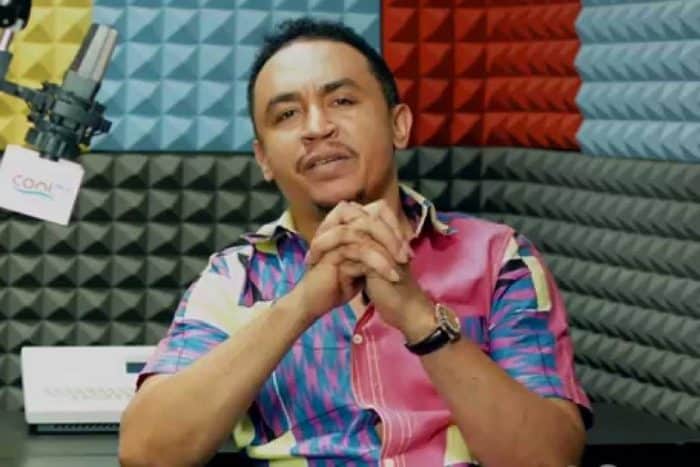 Daddy Freeze reacts after Angela Okorie dragged Yul Edochie over comment on Junior Pope’s death