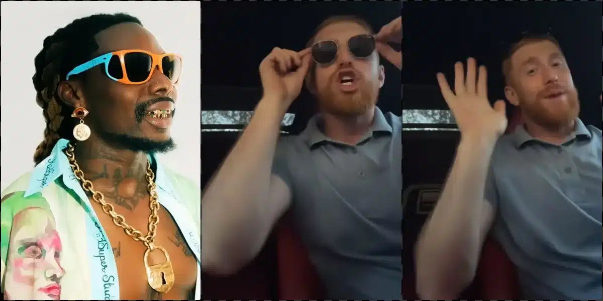 Nigerians shocked as oyinbo man sings Asake's song word-for-word