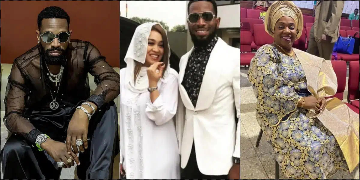 D'banj recounts how mother planned his wedding at dad's birthday