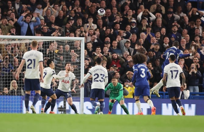 Chalobah, Jackson dent Spurs' top four chase in thrilling London derby