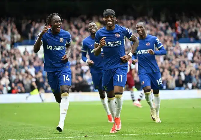 Palmer records new feat as Chelsea thrash West Ham 5-0 at Stamford Bridge