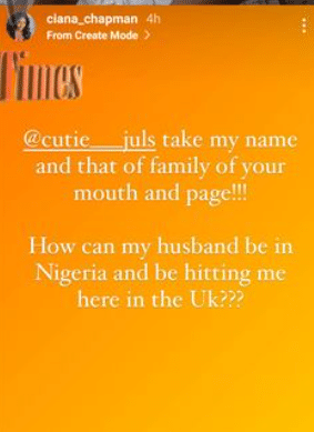 Domestic Abuse: Sabinus' wife, Ciana breaks silence