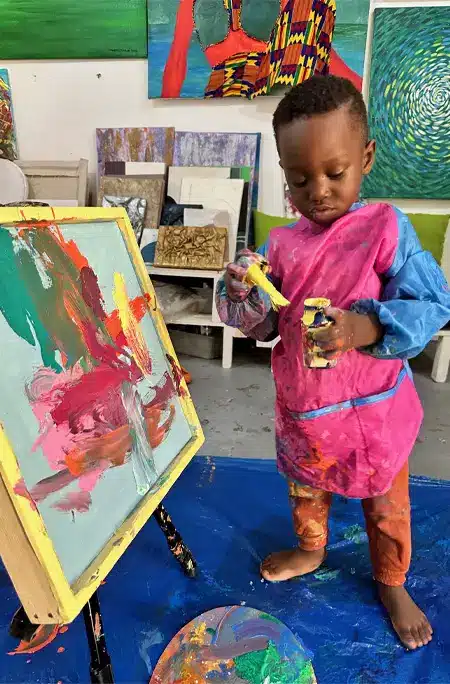 A-year-old boy bags Guinness World Record as Youngest Male Artist