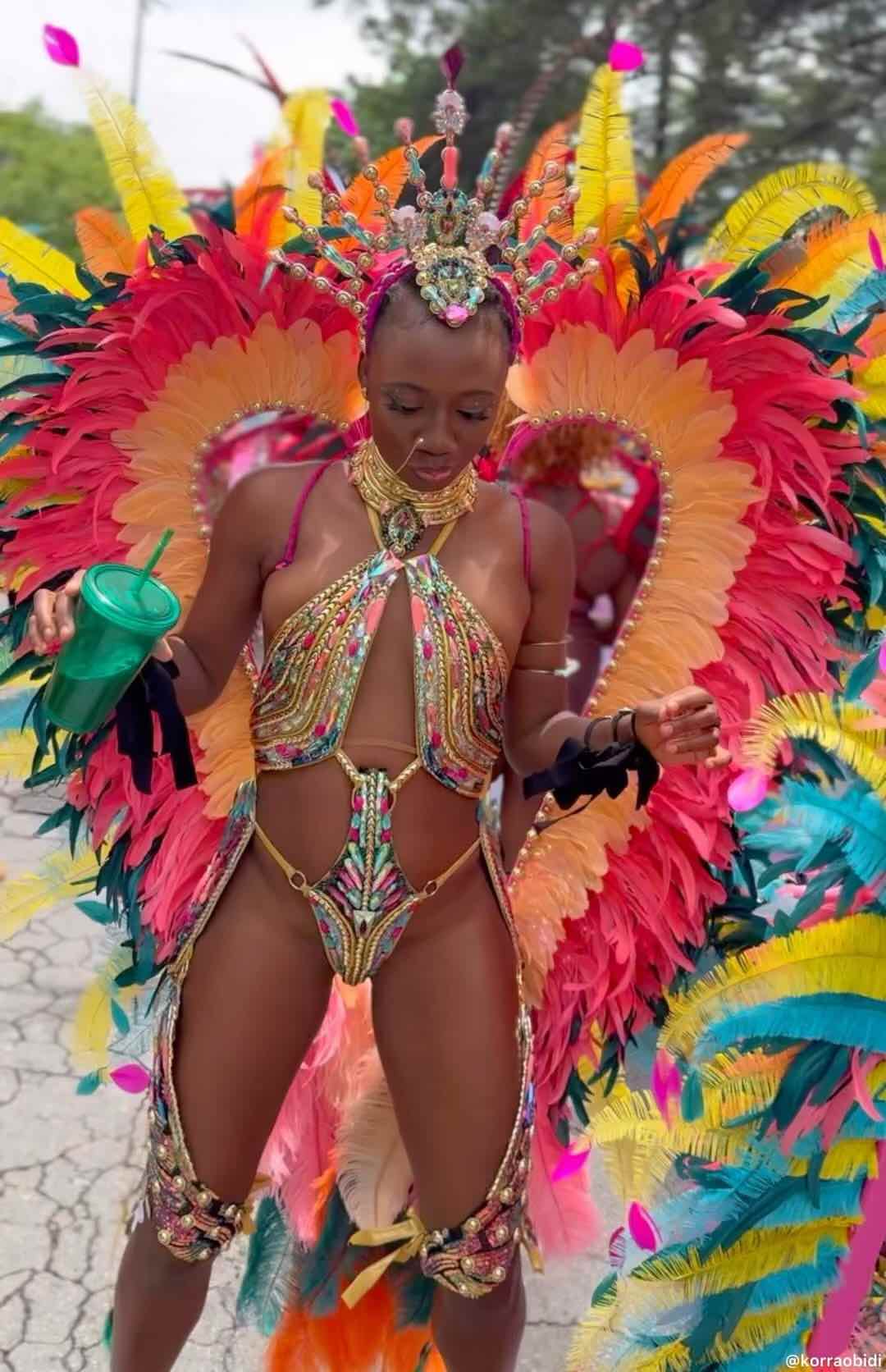 Korra Obidi blasted over unclad carnival outfit, suggestive dance