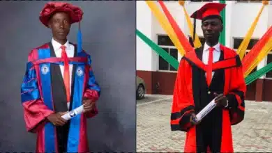 Former okada rider recounts journey as he bags PhD