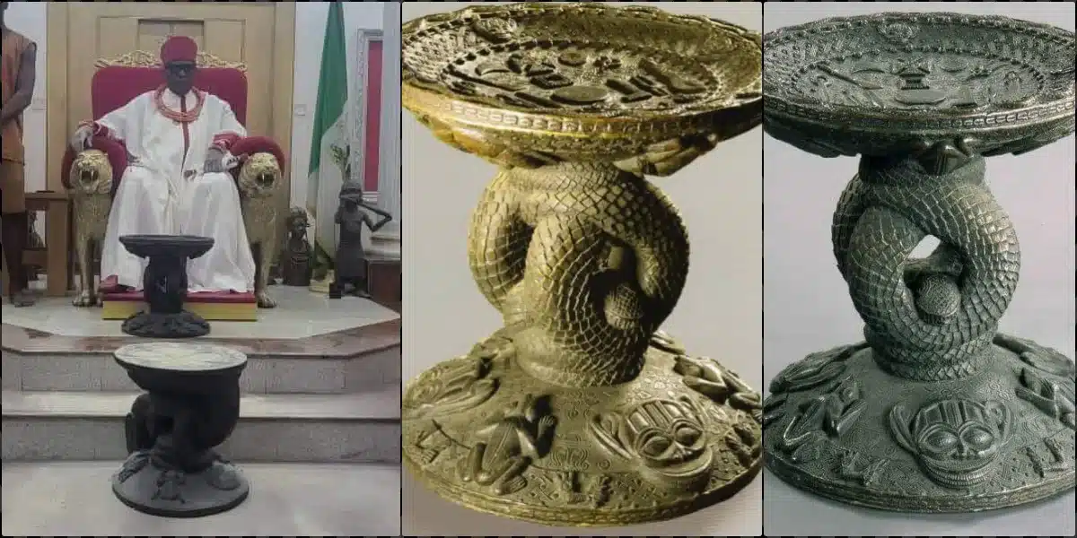 Oba of Benin joyful as Germany returns stolen artefacts after 127 years