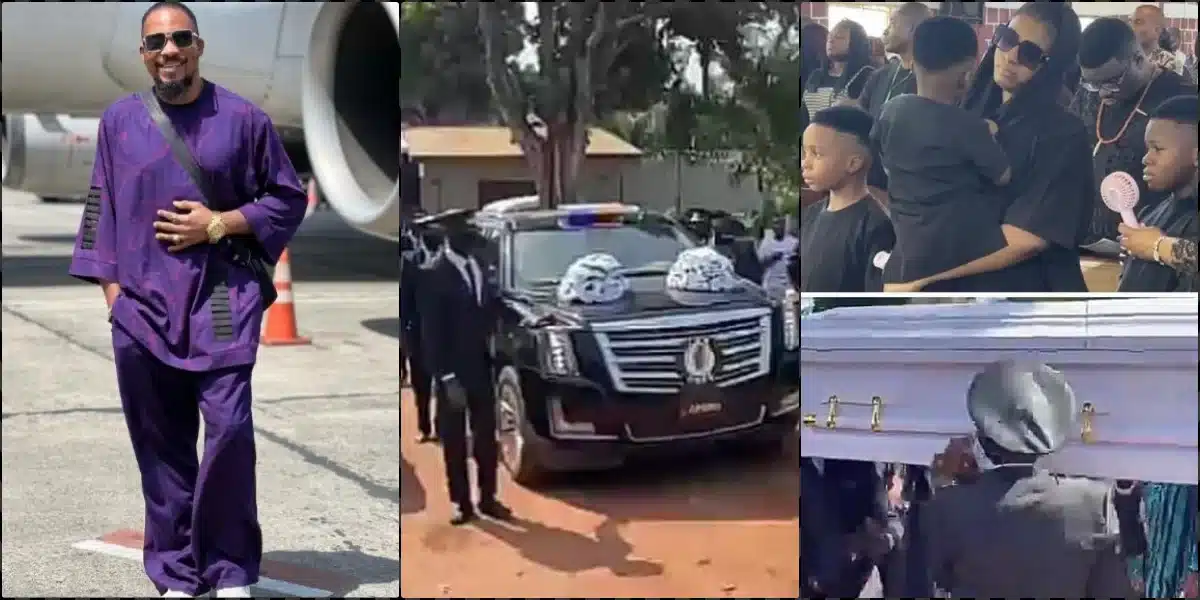 Jnr Pope's body arrives hometown for burial amid tears