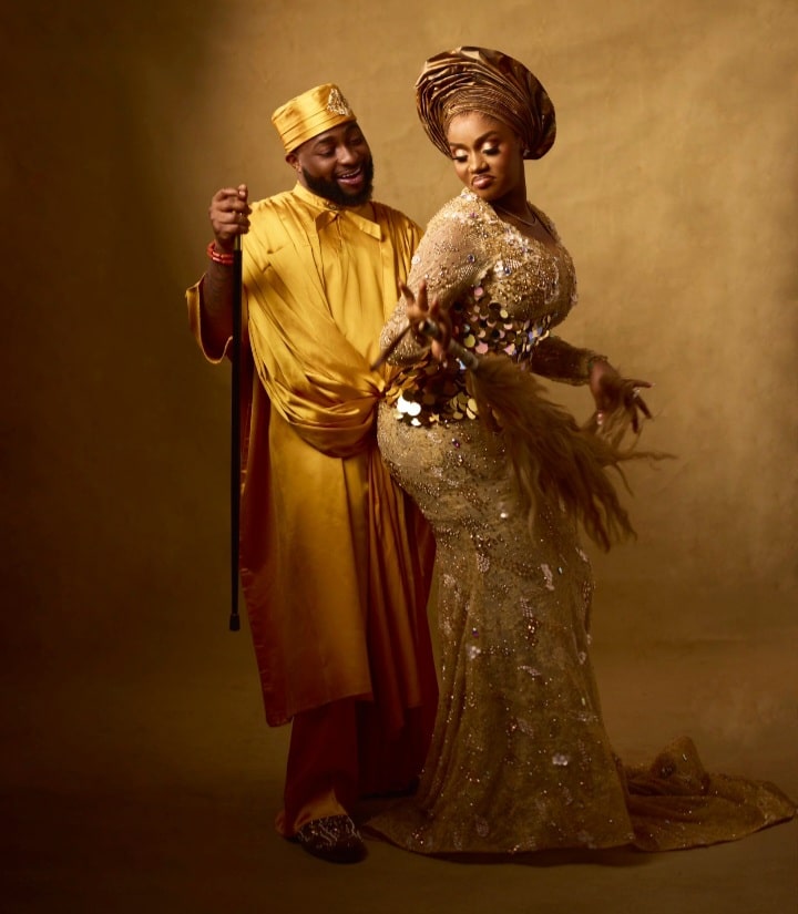 CHIVIDO24: First video of Chioma in her first outfit for her wedding pops up