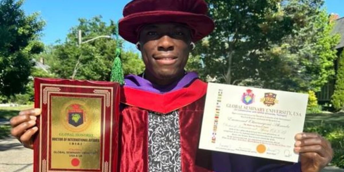 Man who failed WAEC 17 times bags multiple academic awards in USA