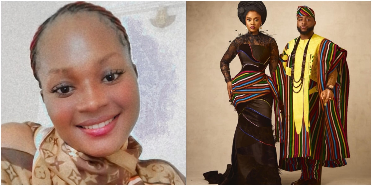Lady shares unusual dream she had about Davido ahead of his wedding to