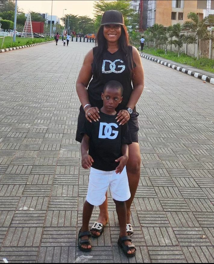 linda ikeji son's surname