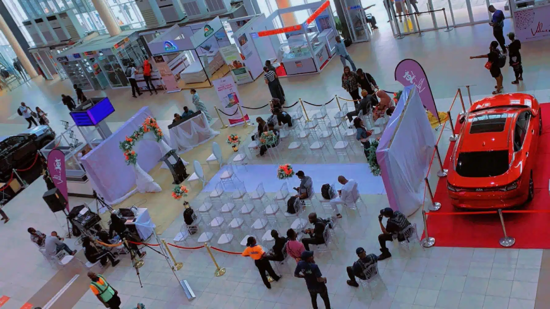 wedding airport 