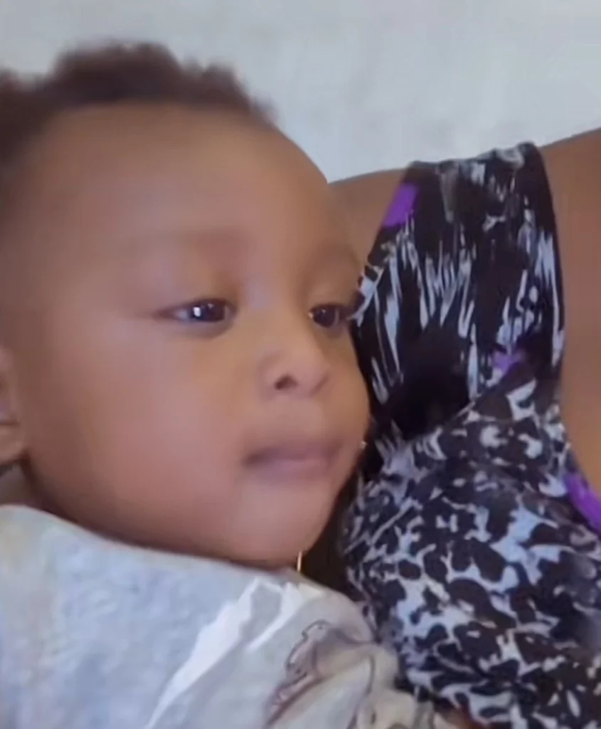 Mother stunned as son prefers Eba to baby food