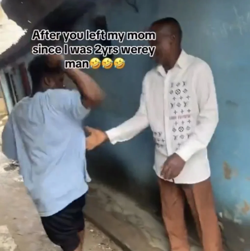 Man snubs father who abandoned him as a child