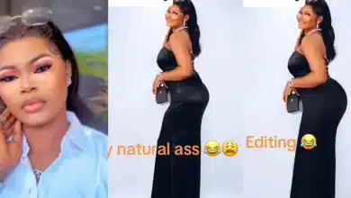 Lady laments as photographer edits her backside