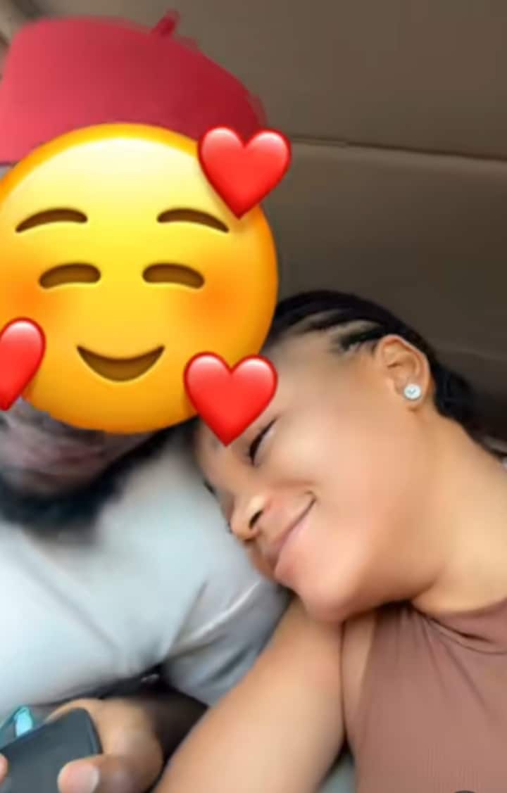 Lady gushes over husband whose love language is sending her money, shows off alerts