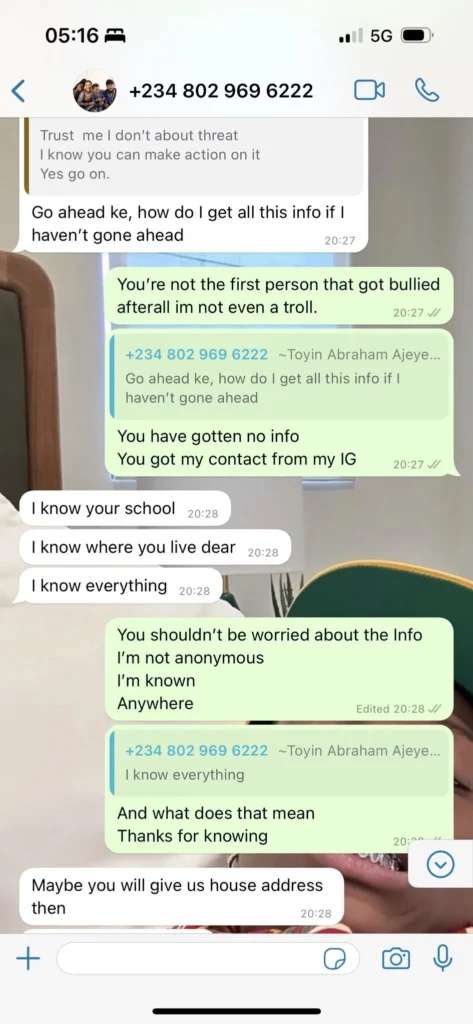 Toyin Abraham allegedly threatens Twitter user for cursing her son