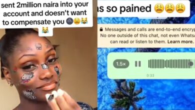 Nigerian lady blasts stranger for not compensating her as she returns ₦2m mistakenly sent to her account