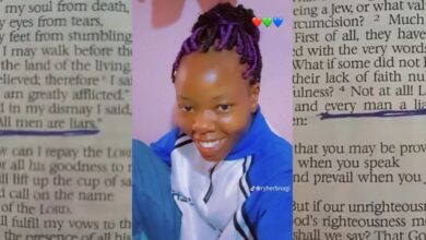 African lady finds biblical evidence proving all men are liars