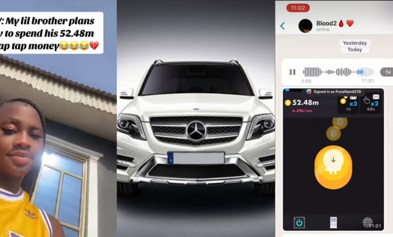 Nigerian man plans to buy brand-new Benz with 52 million TapSwap coins