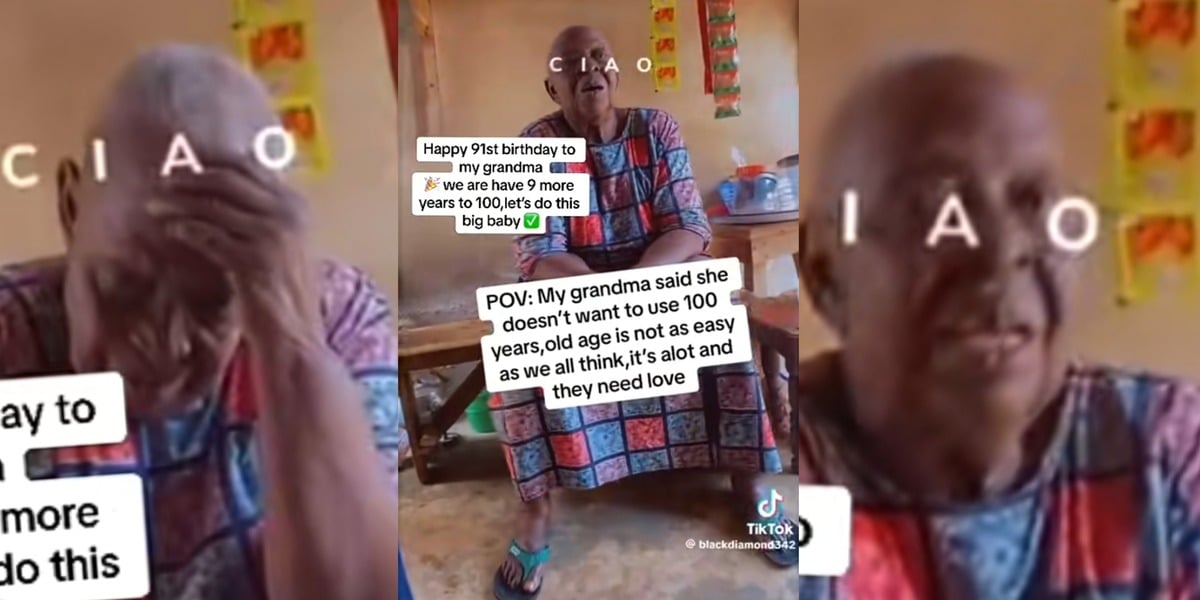 Nigerian grandmother goes viral on 91st birthday, prays against celebrating 100 years